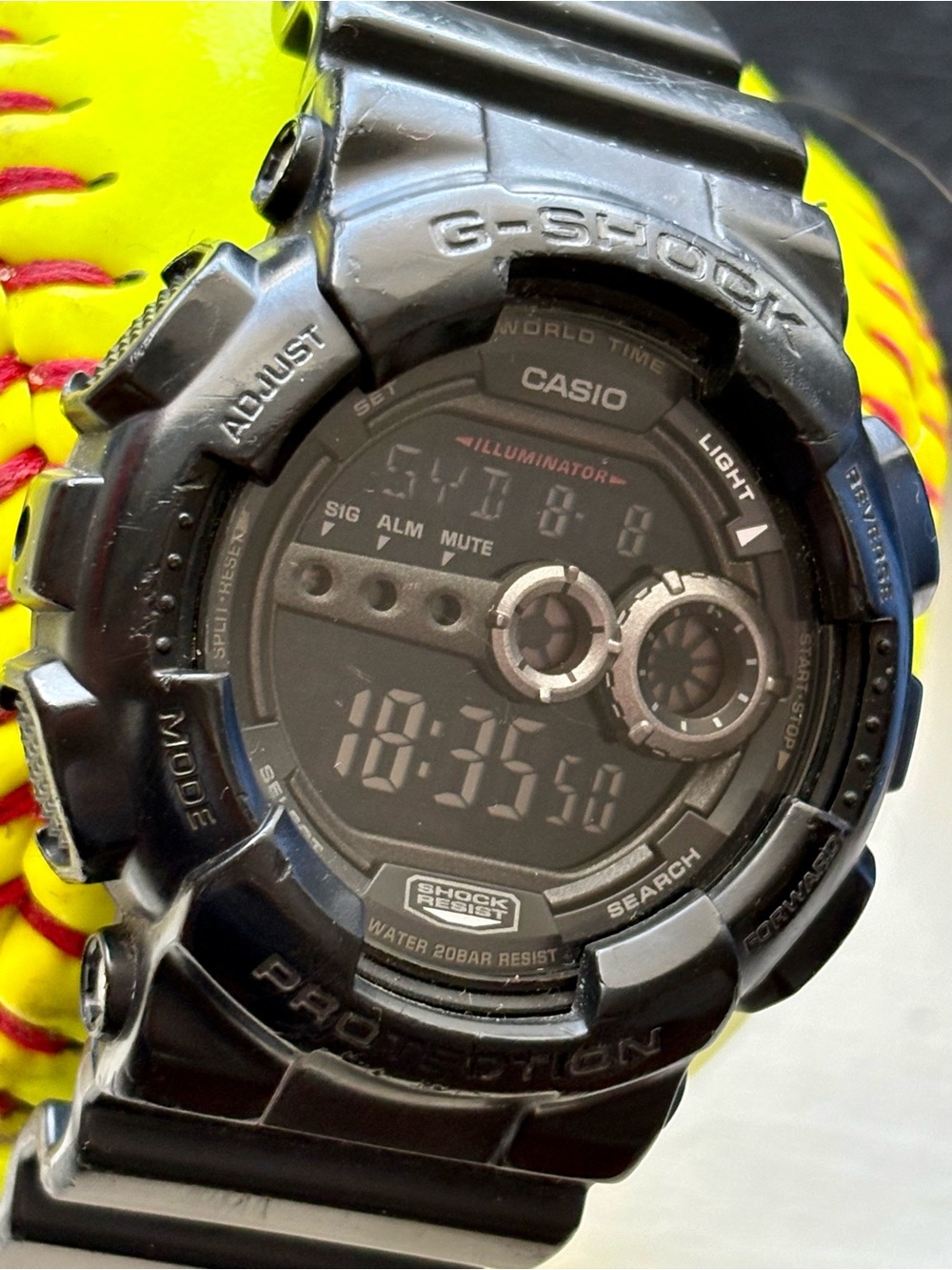 Casio G-Shock Digital Watch - Black GD-100